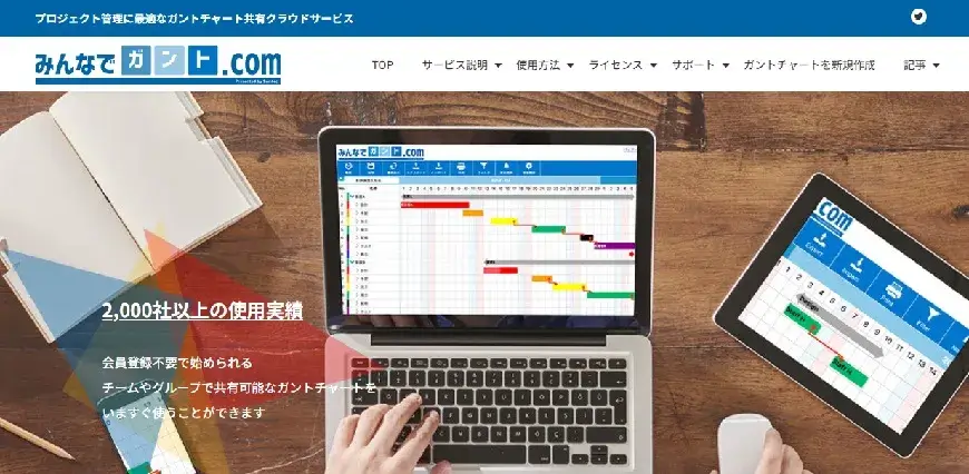 みんなでガント.com