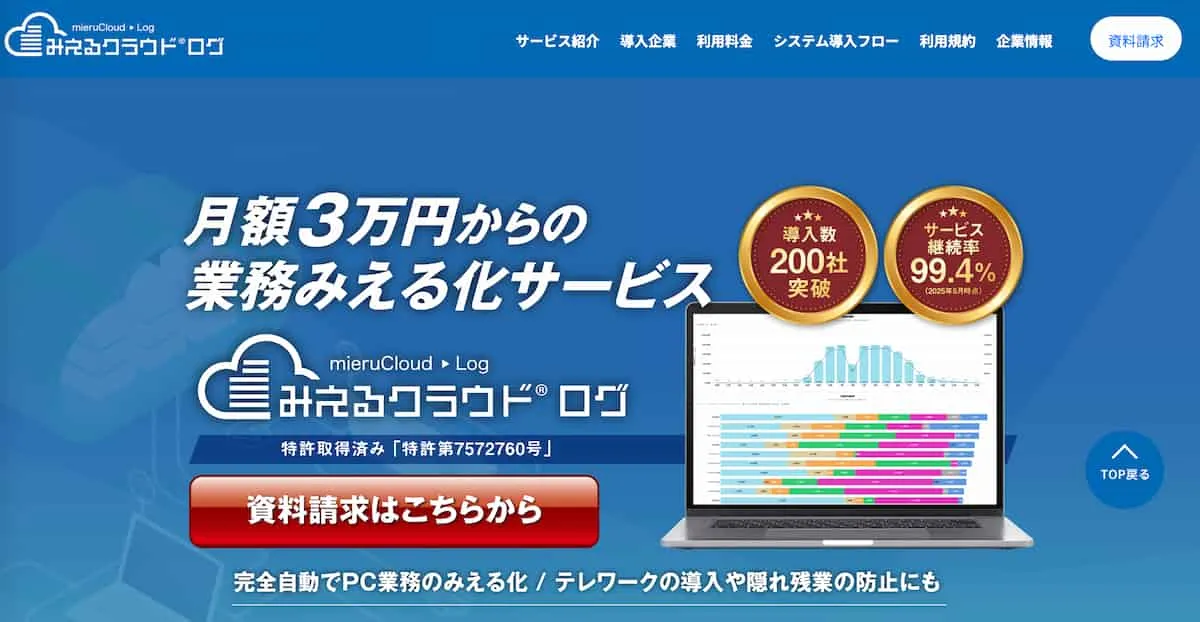 みえるクラウド ログ