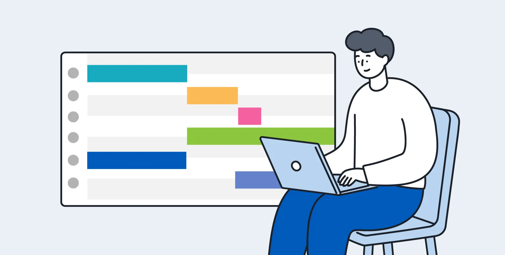 ガントチャートのメリット