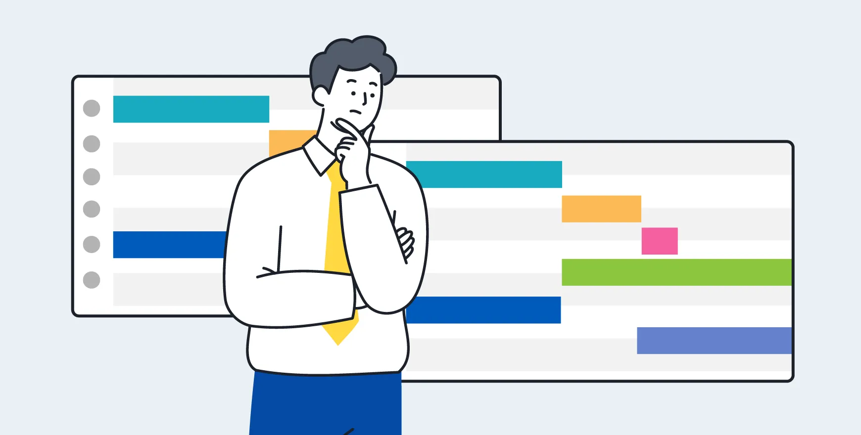 ガントチャートのデメリット