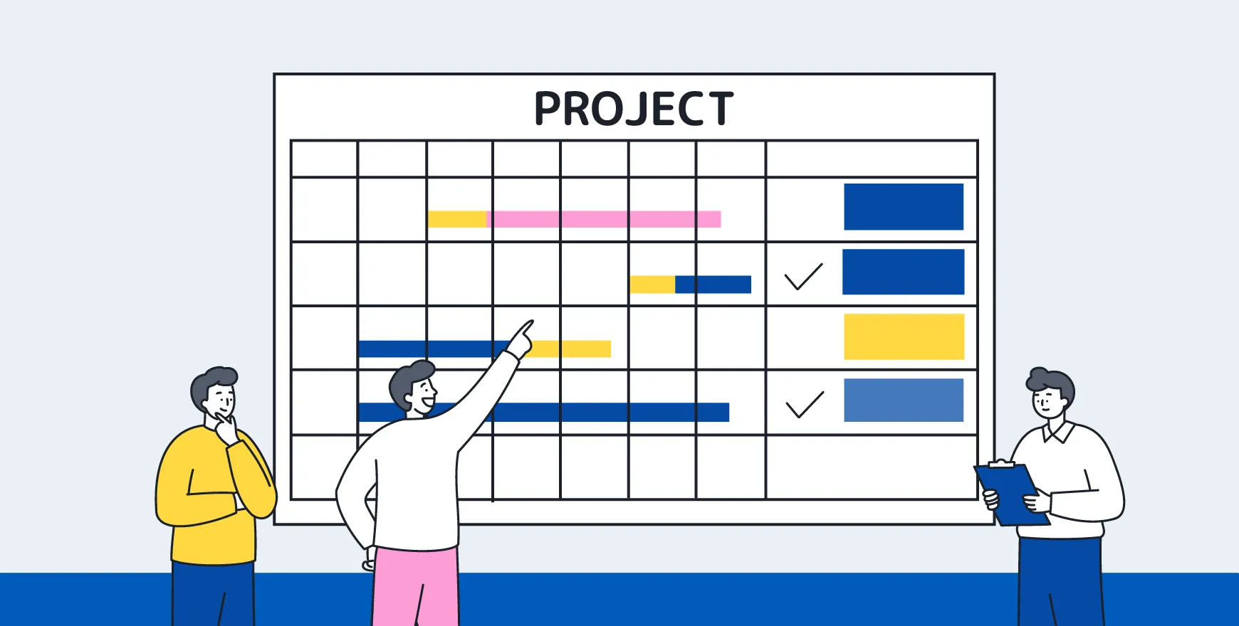 ガントチャートの作り方