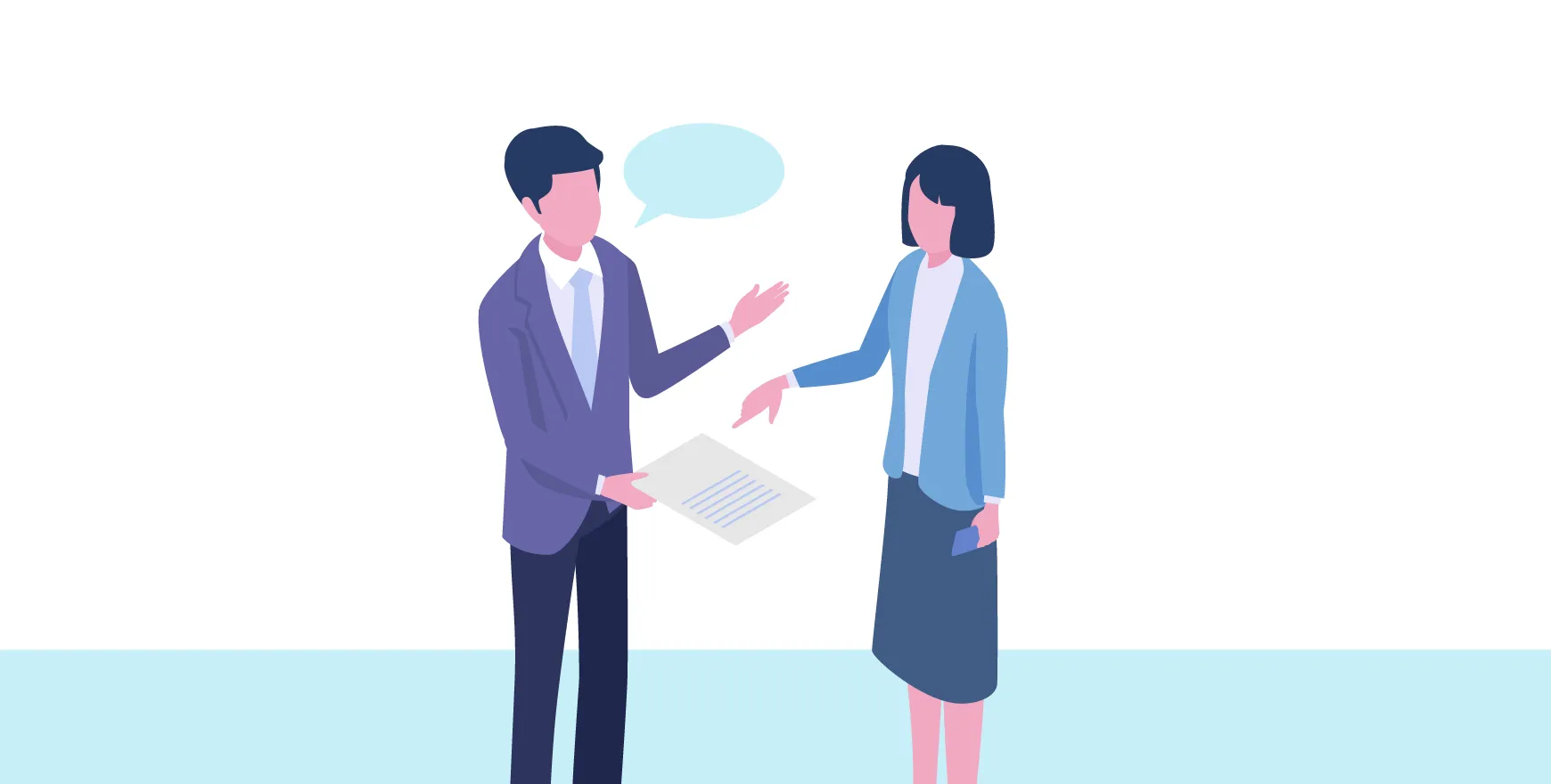 情報共有でノウハウを伝える手順