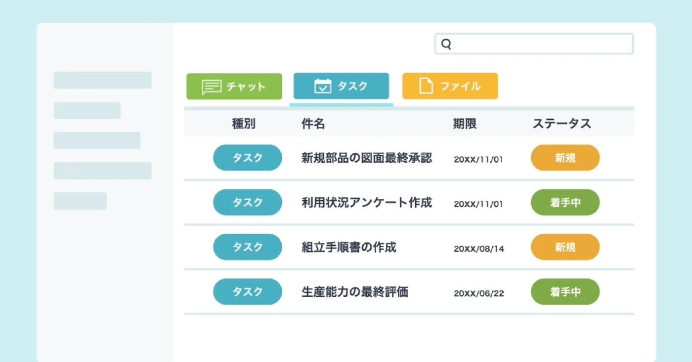 リアルタイムでの現場連携
